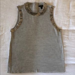 J Crew sequined top